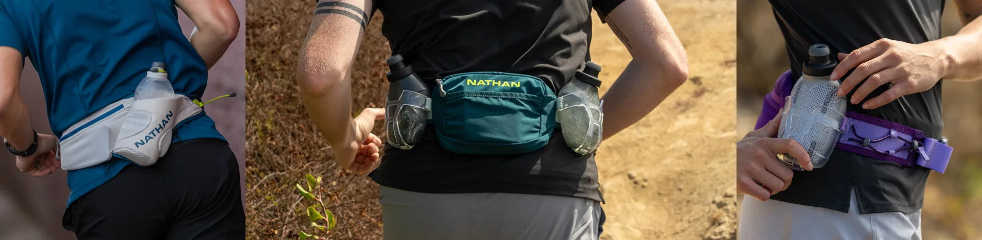 Hydration Belts Collection PLP Header Photo