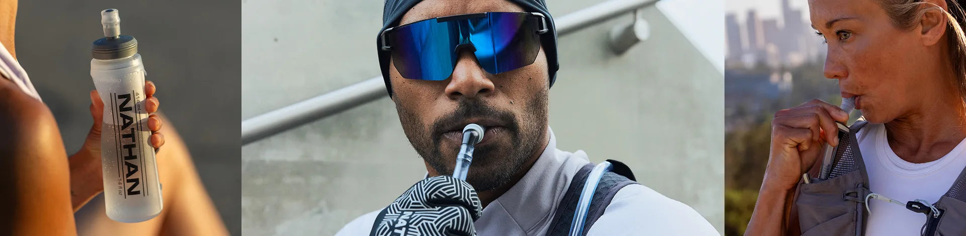 Hydration Bladders, Bottles & Flasks Collection PLP Header Photo