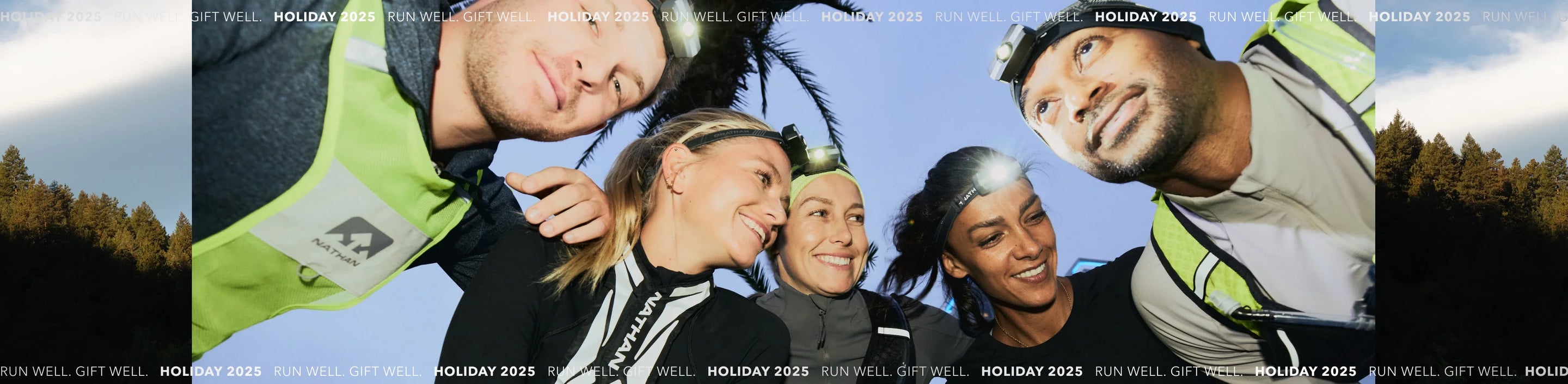 5 People Huddling Together 