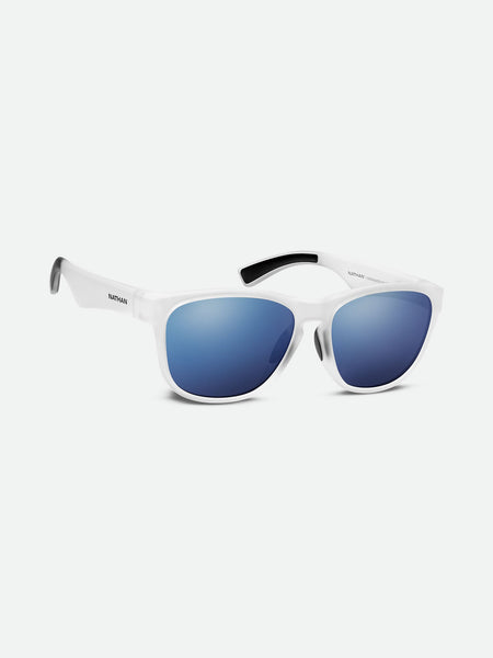 Summit Polarized Running Sunglasses (Clear/Blue)