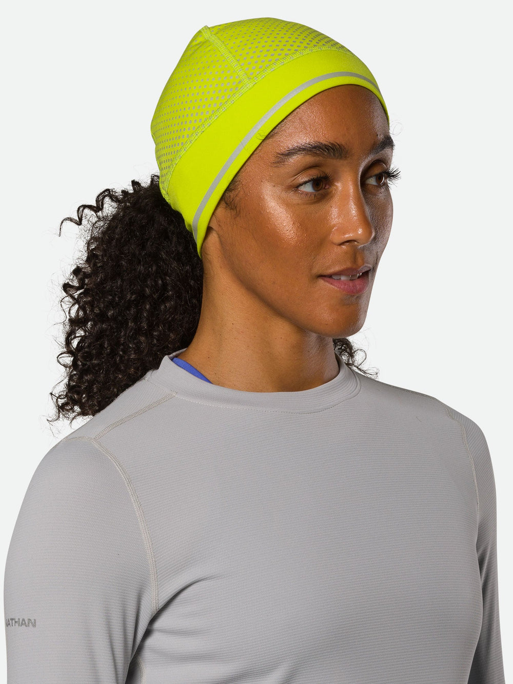 HyperNight Reflective Ponytail Beanie – Nathan Sports