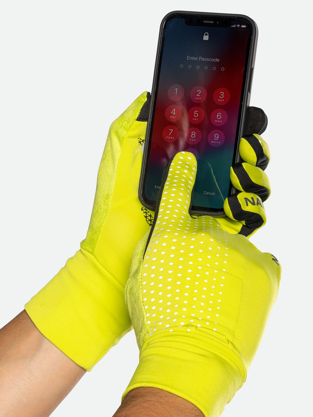 Buy CEP REFLECTIVE GLOVES, Black - Neon Yellow online now - www