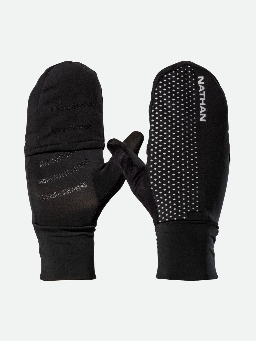 HyperNight Reflective Convertible Mitt – Nathan Sports