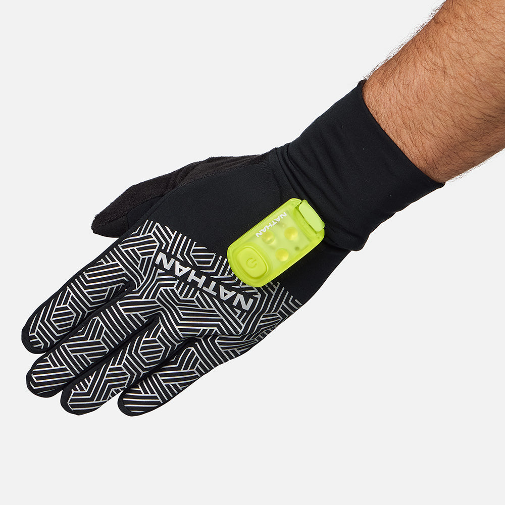 HyperNight Reflective Gloves – Nathan Sports