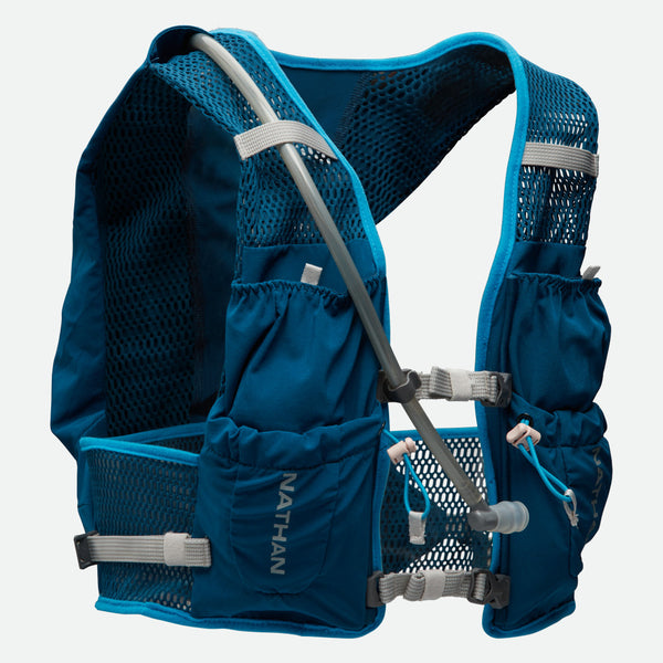 color:Marine Blue/Vapor Grey||view:sku image primary||seo:Nathan VaporAir 2.0 Lite 4 Liter Hydration Vest - Marine Blue/Vapor Grey - Front of Pack-primary