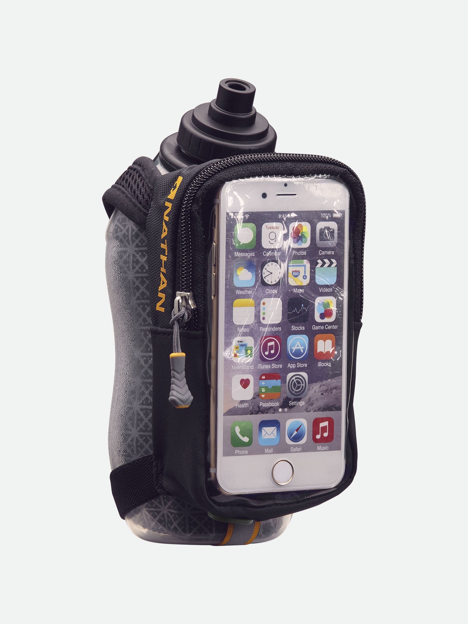 SpeedView Plus Insulated Flask with Phone Case 18oz – Nathan Sports