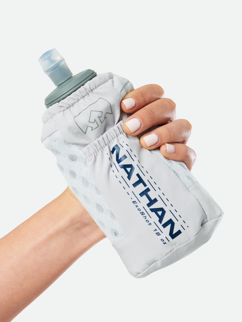 ExoDraw 2.0 Handheld 18oz - Hands-Free Flask | Nathan Sports