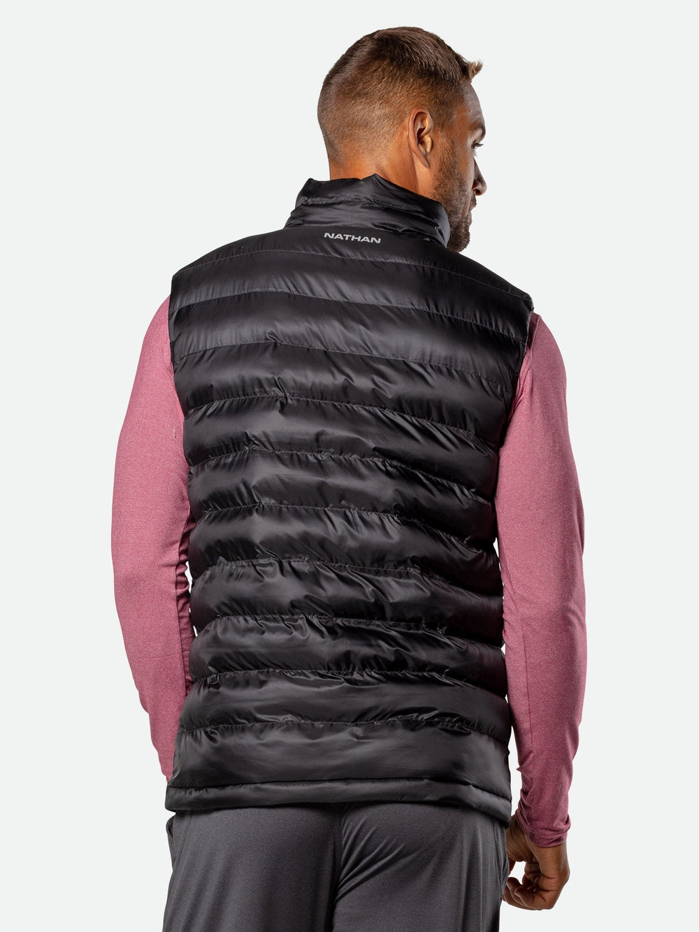 Mens puffer vest outlet sale