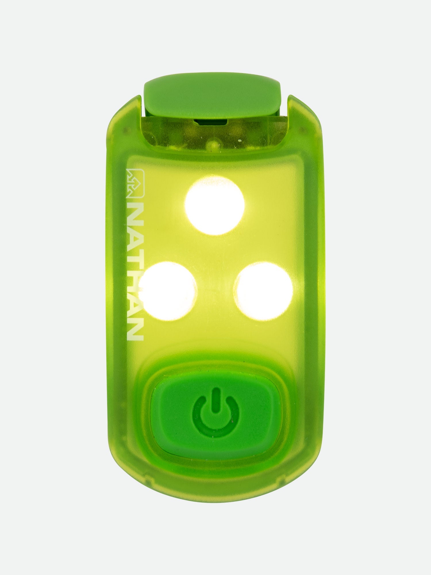 Nathan Hyperbite RX Strobe Rechargeable LED Clip Light - Bauman's Running &  Walking Shop