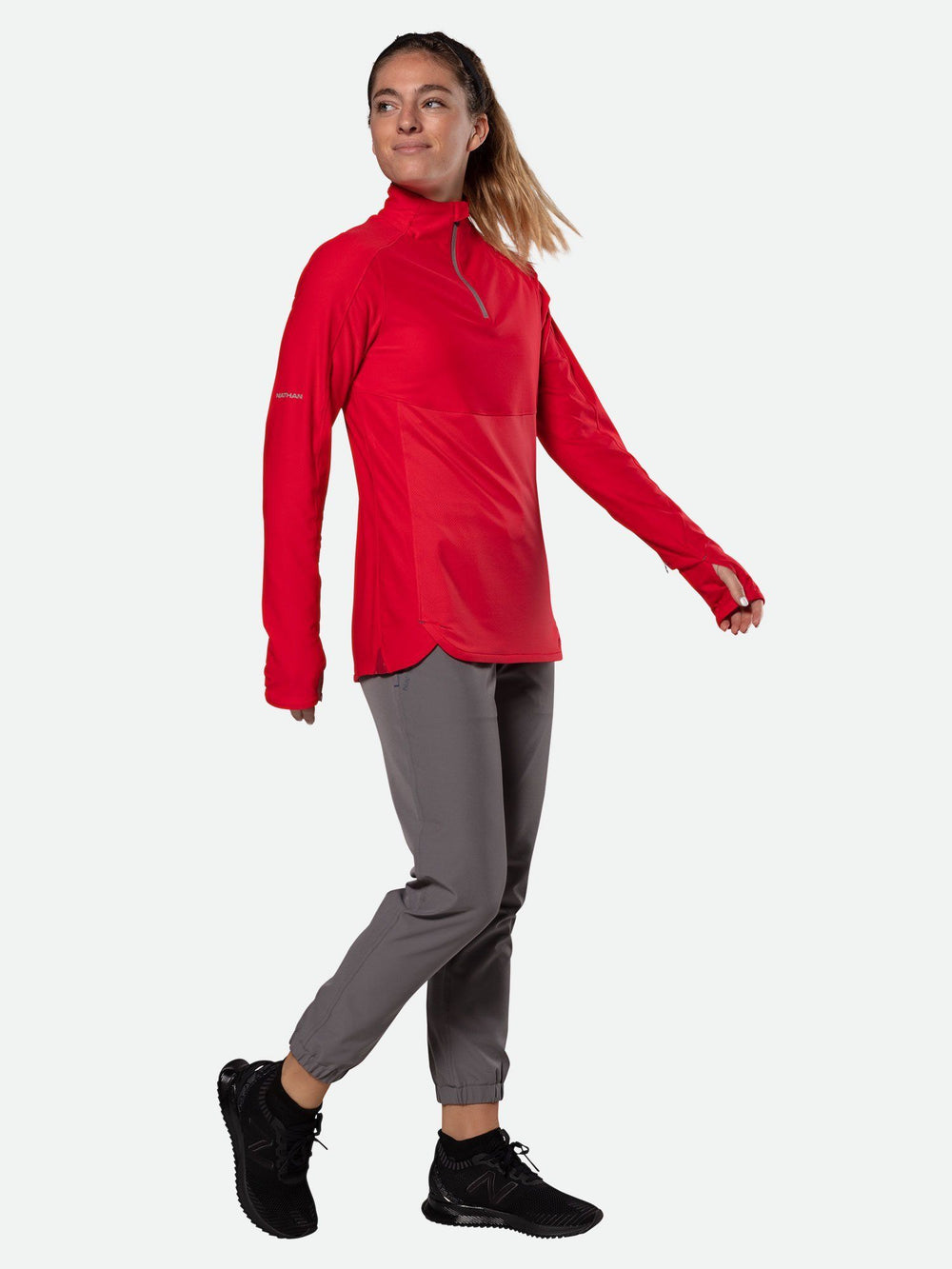 Women's Tempo Quarter Zip Long Sleeve Shirt