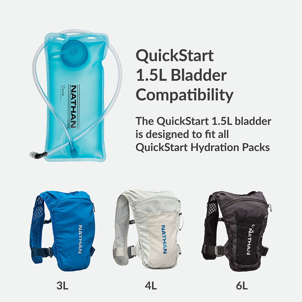 hydration bladder for north face backpack Nathan 1.5L Quickstart Hydration Bladder